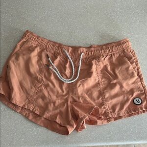 Women's Orange Shorts